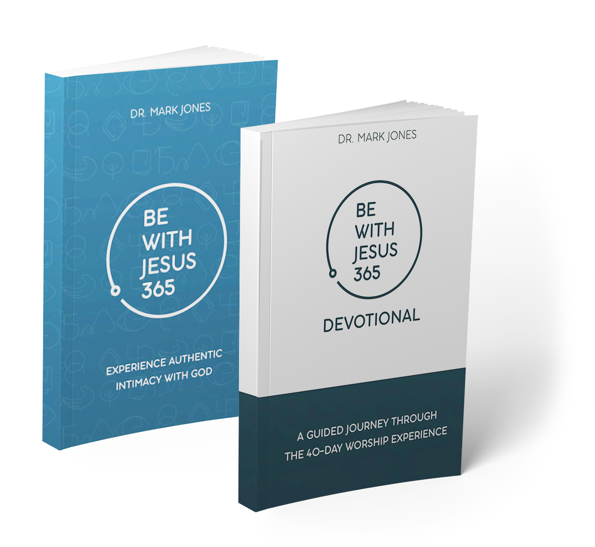Be with Jesus 365: Experience Authentic Intimacy with God book and accompanying devotional book by Dr. Mark Jones